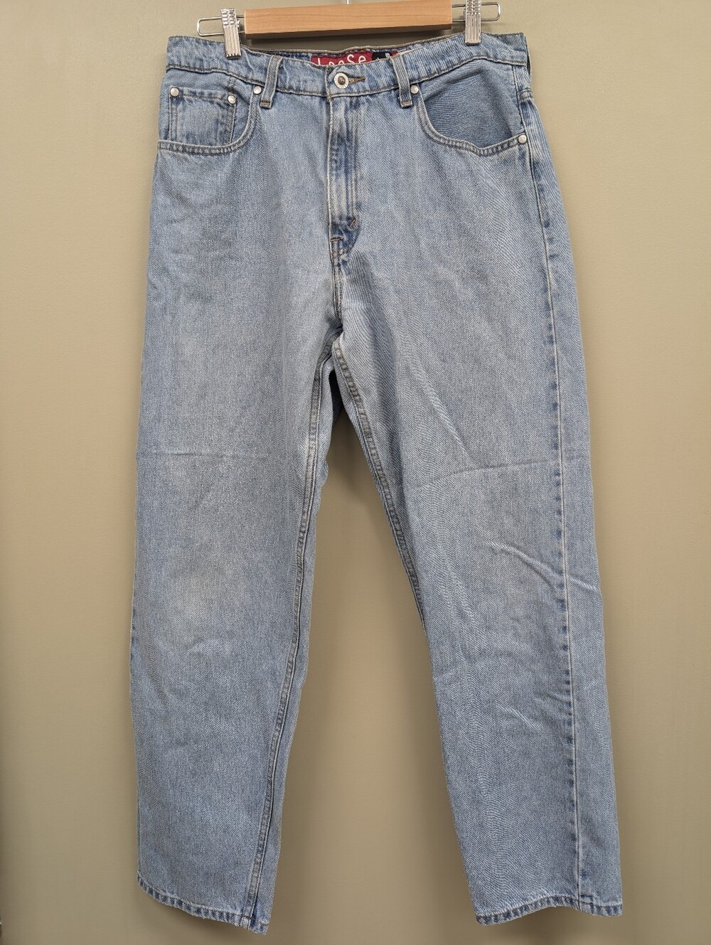 Vtg 90's Levi's Loose Silver Tab Jeans Size 13M